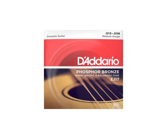 Struny DADDARIO gitary akustycznej 13-56 GTR PHOS EJ17 D'Addario