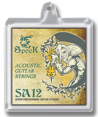 Struny do Gitary Akustycznej 10-47 - Spock SA12 SPOCK