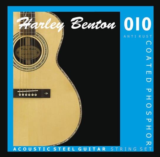 Struny do gitary akustycznej Anti Rust 010-047 phosphor bronze/HARLEY BENTON Thomann