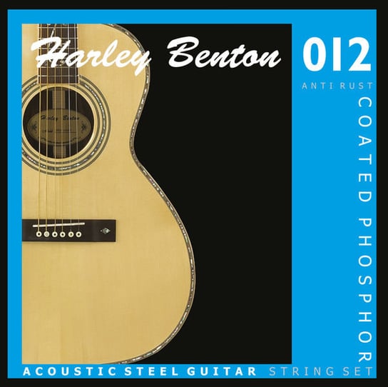 Struny do gitary akustycznej Anti Rust 012-053 phosphor bronze/HARLEY BENTON Thomas