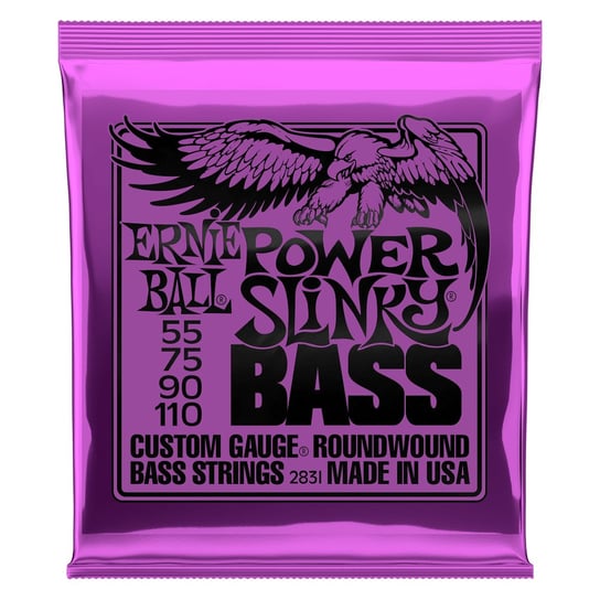 Struny do gitary basowej basu Ernie Ball 2831 Ernie Ball