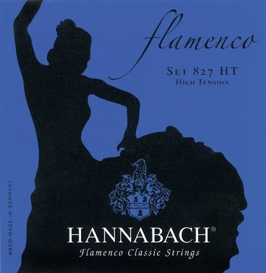 Struny do gitary klasycznej Flamenco - komplet 827 HT/HANNABACH Gewa
