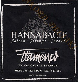 Struny do gitary klasycznej Flamenco - komplet 827MT/HANNABACH HANNABACH