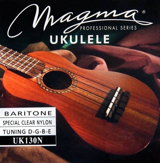 struny do ukulele barytonowego MAGMA BARITONE Clear Nylon Inny producent