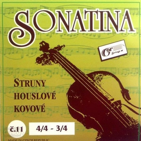 Struny - skrzypce komplet SONATINA 4/4-3/4 C.11/NIKOLO Nikolo