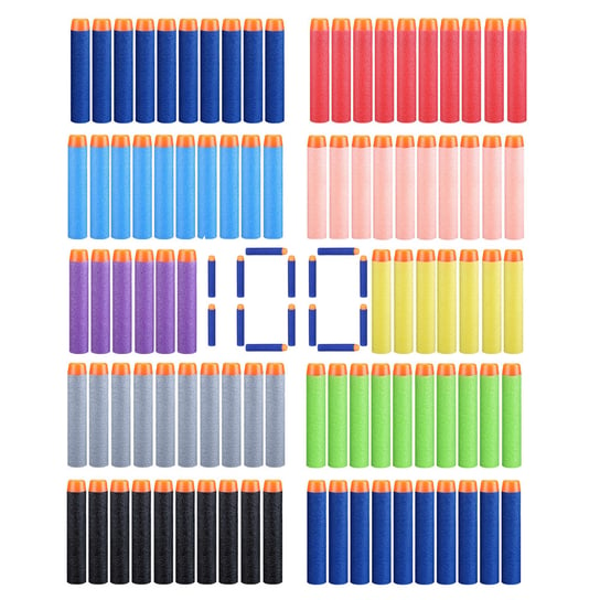 Strzałki Do Nerf 100 Sztuk Kolorowe Inna marka