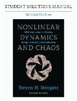 Student Solutions Manual for Nonlinear Dynamics and Chaos, 2nd edition Dichter Mitchal