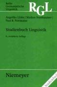 Studienbuch Linguistik Linke Angelika, Nussbaumer Markus, Portmann Paul R.
