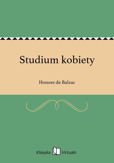 Studium kobiety - ebook epub De Balzac Honore