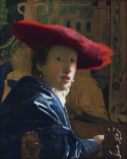 Study of a Young Woman, Jan Vermeer - plakat 20x30 cm Galeria Plakatu
