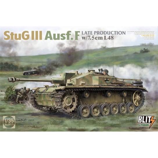 Stug Iii Ausf.F W/7,5 Cm L48 Late 1:35 Takom 8015 Takom