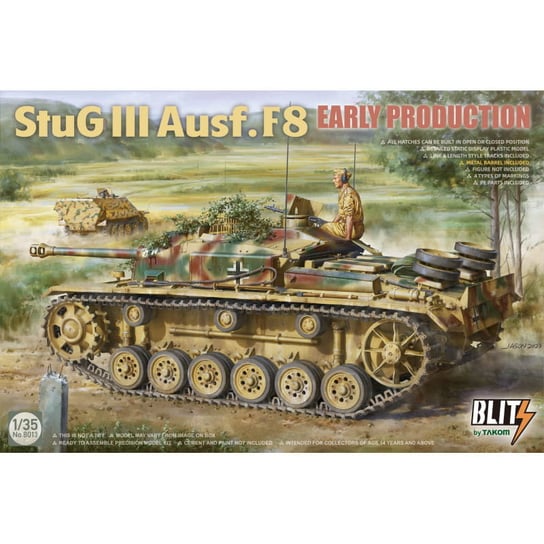 Stug Iii Ausf. F8 Early Production 1:35 Takom 8013 Takom