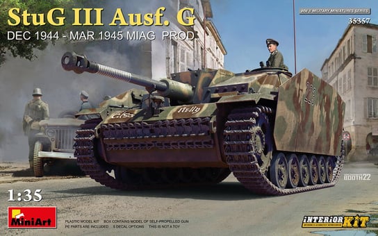 StuG III Ausf. G Dec 1944 - Mar 1945 MIAG Prod 1:35 MiniArt 35357 MiniArt
