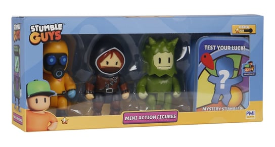 STUMBLE GUYS S2 MINI ACTION FIGURES - 4 PACK VER.A Stumble Guys