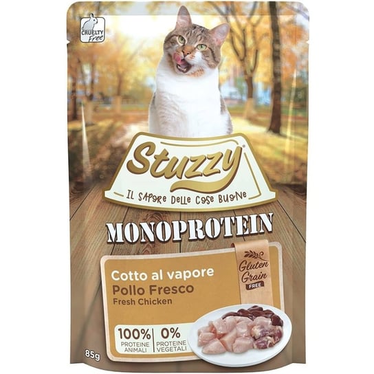 STUZZY Monoprotein kura dla kota saszetka 85g Stuzzy