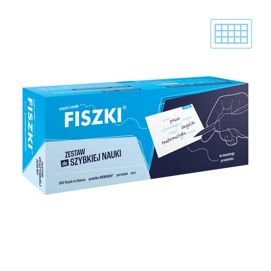 Stwórz swoje Fiszki – zestaw akcesoriów do szybkiej nauki z fiszek Perczyńska Kinga