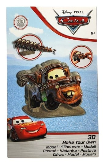 Stwórz własną postać 3D Disney Cars Złomek Canenco