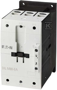 Stycznik 37kW/400V, sterowanie 230VAC DILM80-EA(230V50HZ,240V60HZ) Eaton