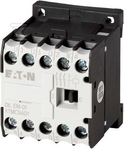 Stycznik AC-3/I=9A P=4kW/ 0Z 1R DILEM-01-G(220VDC) Eaton