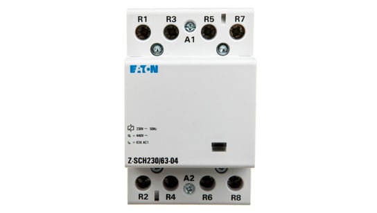Stycznik modułowy 63A 0Z 4R 230V AC Z-SCH Z-SCH230/63-04 285735 Eaton