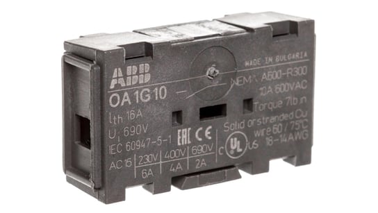 Styk pomocniczy 1Z 0R do rozłączników OA1G10 1SCA022353R4970 ABB