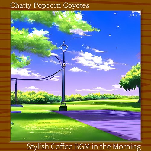 Stylish Coffee Bgm in the Morning Chatty Popcorn Coyotes