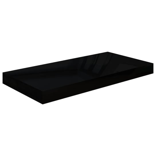 Stylowa półka ścienna - czarny, 50x23x3,8 cm / AAALOE Inna marka