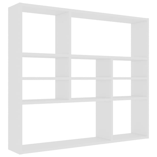Stylowa półka ścienna, drewnopochodna, biała, 90x1 / AAALOE Inna marka