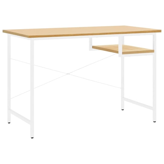 Stylowe biurko komputerowe 105x55x72cm, biały/jasn Zakito Europe