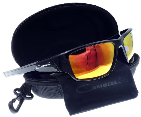 Stylowe okulary sportowe z filtrem UV-400 Cambell PolarizedHD Inna marka
