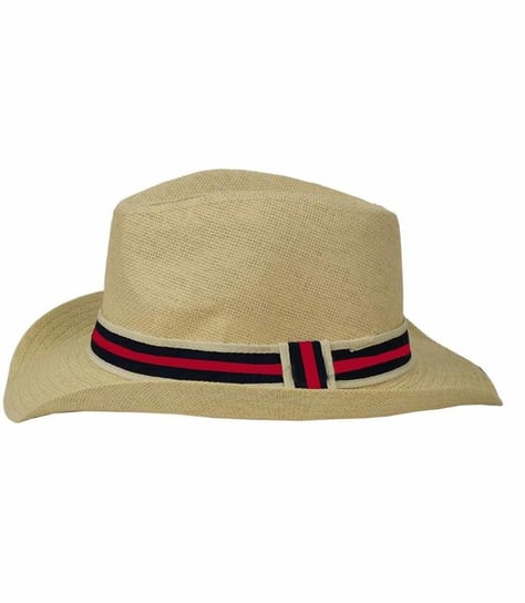 Stylowy męski kapelusz słomkowy country-58 cm Agrafka