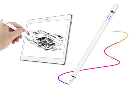 Stylus rysik do telefonu tabletu długopis pen Android iOS LED na USB MicroUSB rysik graficzny do tabletu graficznych VORTEX