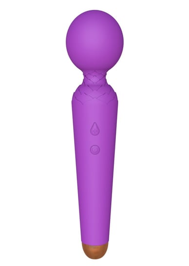 Stymulator-rechargeable Power Wand Usb 10 Functions - Purple Inna marka