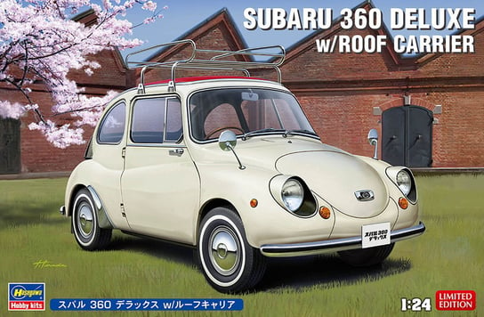 Subaru 360 Deluxe z bagażnikiem dachowym 1:24 Hasegawa 20622 HASEGAWA