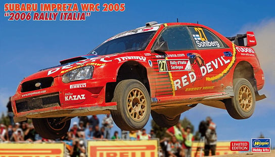 Subaru Impreza WRC 2005 (2006 Rajd Włoch) 1:24 Hasegawa 20614 HASEGAWA