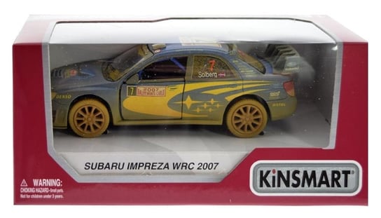 Subaru Impreza WRC 2007 KINSMART Daffi Daffi
