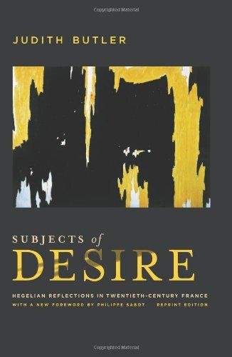 Subjects of Desire Butler Judith