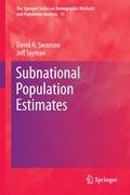 Subnational Population Estimates Swanson David, Tayman Jeff