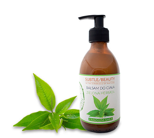 Subtle Beauty, Balsam do ciała i rąk - Zielona Herbata, 250ml Subtle Beauty