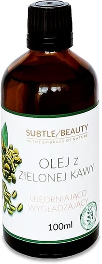 Subtle Beauty, Olej z Zielonej Kawy, 100 ml Subtle Beauty