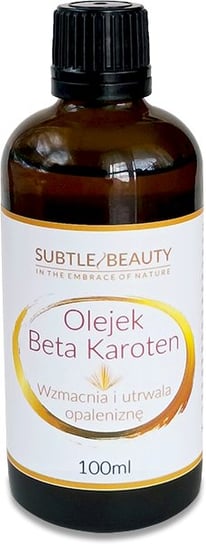 Subtle Beauty, Olejek Beta Karoten, 100ml Subtle Beauty