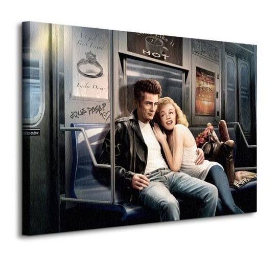 Subway Ride - obraz na płótnie Pyramid International