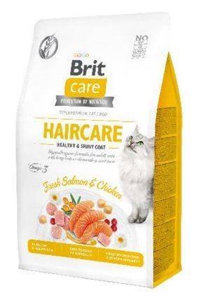 Sucha karma dla kota, BRIT Care Cat Grain-Free Haircare 400g Brit