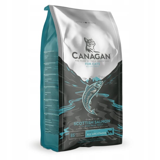 Sucha karma dla kota, Canagan SCOTTISH SALMON 375g Canagan