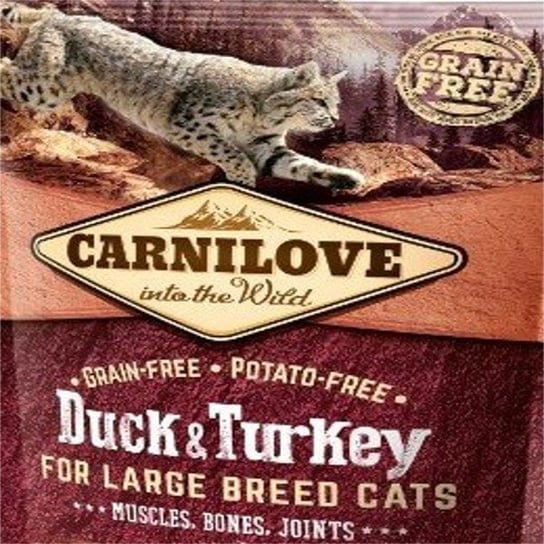 Sucha karma dla kota CARNILOVE Duck&Turkey, 400 g Carnilove