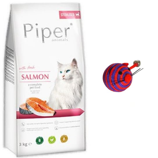 Sucha karma dla kota, Dolina Noteci Piper Kaczka 3 kg+zabawka Piper