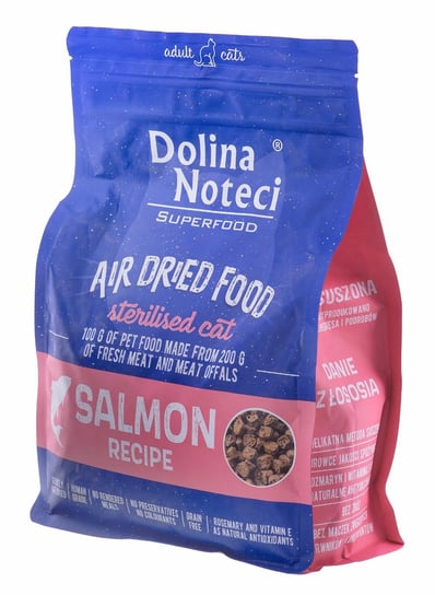 Sucha karma dla kota, Dolina Noteci Superfood Sterylised Łosoś 1KG Dolina Noteci