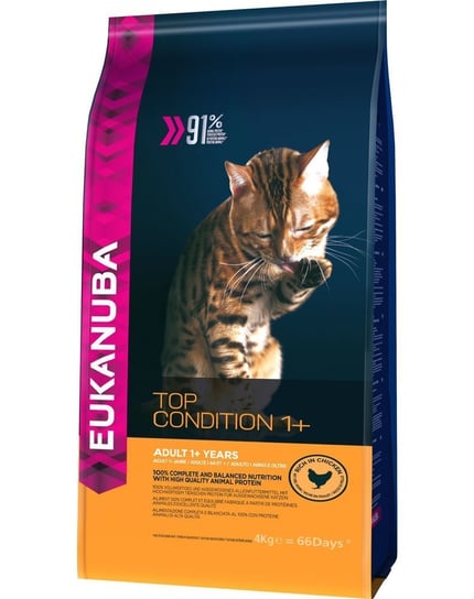 Sucha karma dla kota, EUKANUBA Top Condition Adult 1+ 10kg Eukanuba