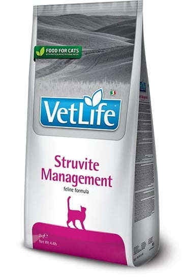 Sucha karma dla kota, Farmina Vetlife Struvite Management Feline Karma Dietetyczna 5Kg FARMINA