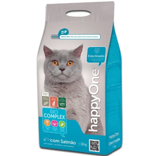 Sucha karma dla kota, happyOne Sterilized dla kotów dorosłych sterylizowanych 2kg HappyOne